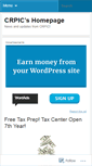Mobile Screenshot of crpic.wordpress.com