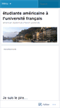 Mobile Screenshot of americanstudentfrenchuniversity.wordpress.com