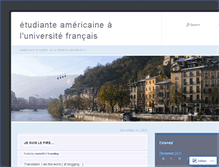 Tablet Screenshot of americanstudentfrenchuniversity.wordpress.com