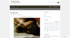 Desktop Screenshot of 15pfoten.wordpress.com
