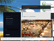 Tablet Screenshot of exhibitionquarters.wordpress.com
