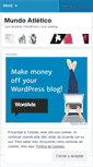 Mobile Screenshot of mundoatletico.wordpress.com