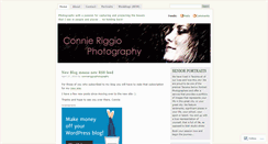 Desktop Screenshot of connieriggiophotography.wordpress.com