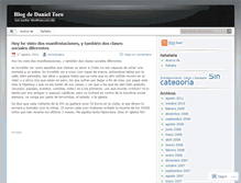 Tablet Screenshot of danieltoro81.wordpress.com
