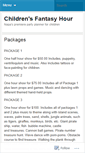 Mobile Screenshot of childrensfantasyhour.wordpress.com