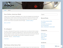 Tablet Screenshot of chargedcars.wordpress.com