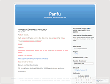 Tablet Screenshot of panfuprivatblog.wordpress.com