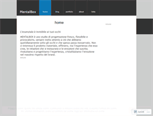 Tablet Screenshot of mentalbox.wordpress.com
