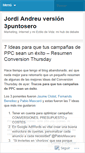 Mobile Screenshot of jordiandreutrepuntosero.wordpress.com