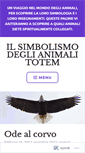 Mobile Screenshot of animalitotem.wordpress.com
