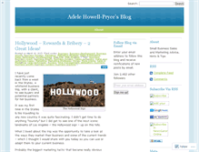 Tablet Screenshot of adelehowellpryce.wordpress.com