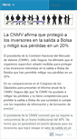 Mobile Screenshot of negociosyeconomia.wordpress.com