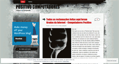 Desktop Screenshot of positivocomputadores.wordpress.com