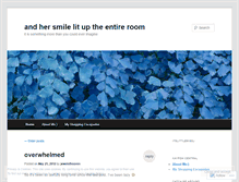 Tablet Screenshot of ohmysmile.wordpress.com