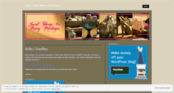 Desktop Screenshot of goodthingsinprettypackages.wordpress.com
