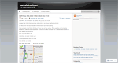 Desktop Screenshot of centralinkandtoner.wordpress.com
