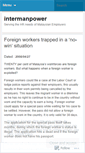Mobile Screenshot of intermanpower.wordpress.com
