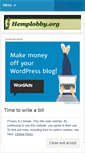 Mobile Screenshot of hemplobby.wordpress.com