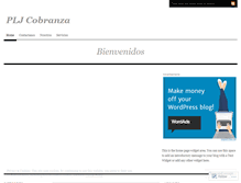 Tablet Screenshot of pljcobranza.wordpress.com