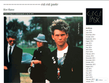 Tablet Screenshot of cutcutpaste.wordpress.com