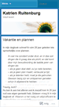 Mobile Screenshot of katrienruitenburg.wordpress.com