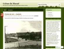 Tablet Screenshot of coisasdemacae.wordpress.com