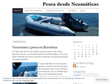 Tablet Screenshot of neumaticas.wordpress.com