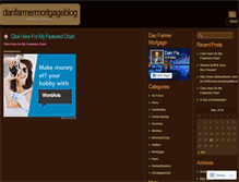 Tablet Screenshot of danfarmermortgageblog.wordpress.com
