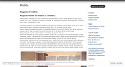 Desktop Screenshot of magazinmobila.wordpress.com