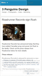 Mobile Screenshot of 3penguinsdesign.wordpress.com