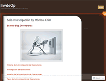 Tablet Screenshot of invdeop.wordpress.com