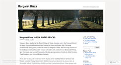 Desktop Screenshot of margaretrizza.wordpress.com
