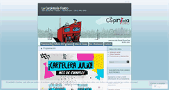 Desktop Screenshot of lacarpinteriateatro.wordpress.com