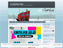 Tablet Screenshot of lacarpinteriateatro.wordpress.com