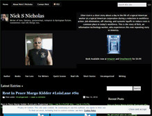 Tablet Screenshot of nicksnicholas.wordpress.com