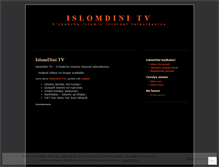 Tablet Screenshot of islomdinitv.wordpress.com