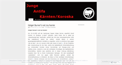 Desktop Screenshot of jungeantifakoroska.wordpress.com
