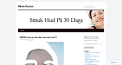 Desktop Screenshot of aknekuren.wordpress.com