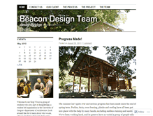Tablet Screenshot of designbridgebeacon.wordpress.com