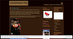 Desktop Screenshot of maurizalwepe.wordpress.com