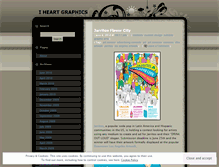 Tablet Screenshot of iheartgraphics.wordpress.com