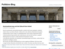 Tablet Screenshot of politbueroblog.wordpress.com