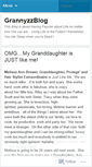 Mobile Screenshot of grannyzzblog.wordpress.com