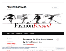 Tablet Screenshot of fashionforwardbuffalo.wordpress.com