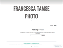 Tablet Screenshot of francescatamse.wordpress.com