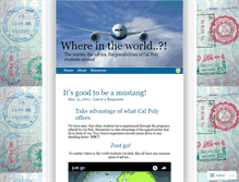 Tablet Screenshot of cpabroad.wordpress.com