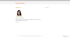Desktop Screenshot of lauraisensee.wordpress.com