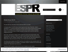 Tablet Screenshot of elevatedstatuspr.wordpress.com