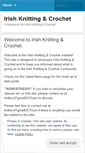 Mobile Screenshot of irishknitting.wordpress.com