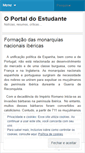 Mobile Screenshot of portaldoestudante.wordpress.com